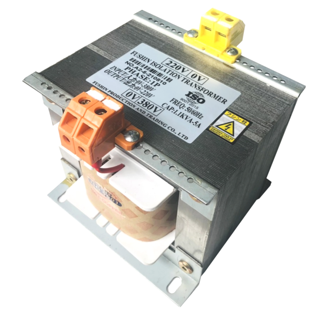 Biến áp cách ly 380V/220V - 1.1KVA(5A)