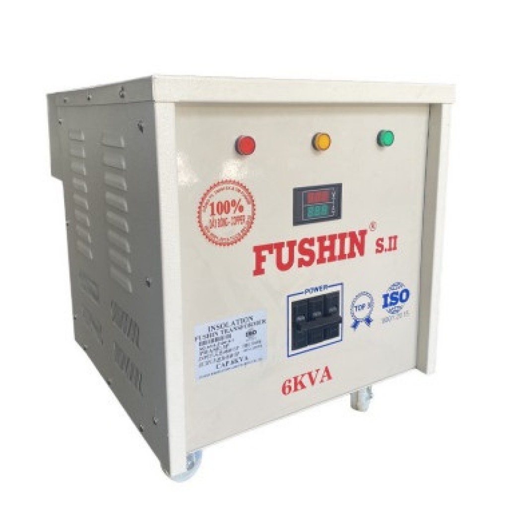 Biến áp cách ly 3pha - 6KVA (S.II) - 100% dây đồng