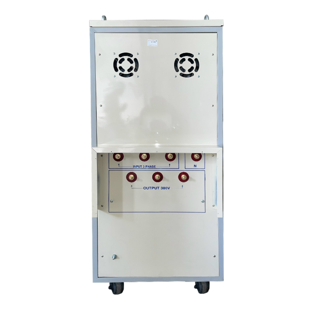 Ổn áp 3 pha 80KVA dải 320V ~ 420V