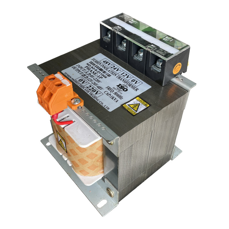 Biến áp cách ly vào 380V ra 110V - 1KVA