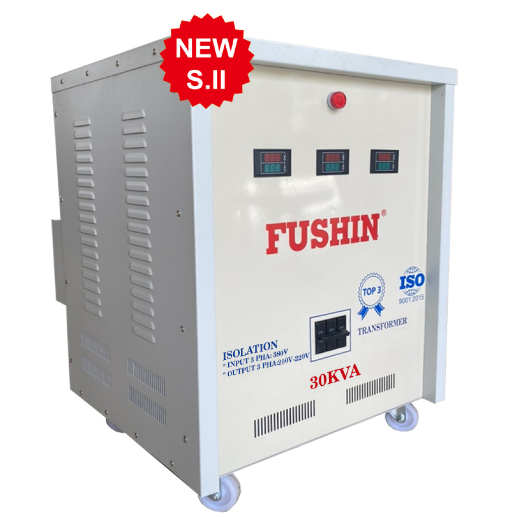 Biến áp cách ly 3pha - 30KVA (S.II) - Thông dụng