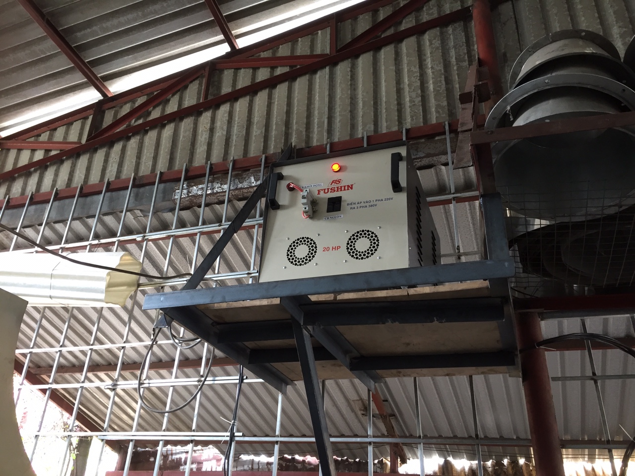 DỰ ÁN LẮP ĐẶT MÁY BIẾN ÁP 1PHA RA 3PHA Ở BÌNH THUẬN