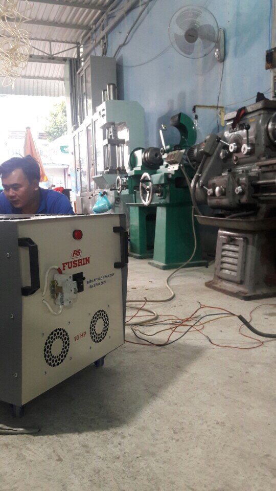 DỰ ÁN LẮP ĐẶT MÁY BIẾN ÁP 1PHA RA 3PHA Ở PHAN THIẾT