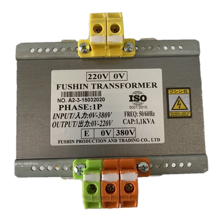 Biến áp cách ly 380V ra 220V - 1.1KVA