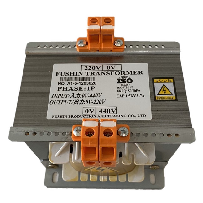 Biến áp tự ngẫu vào 400v ra 220v - 1.5KVA (7A)