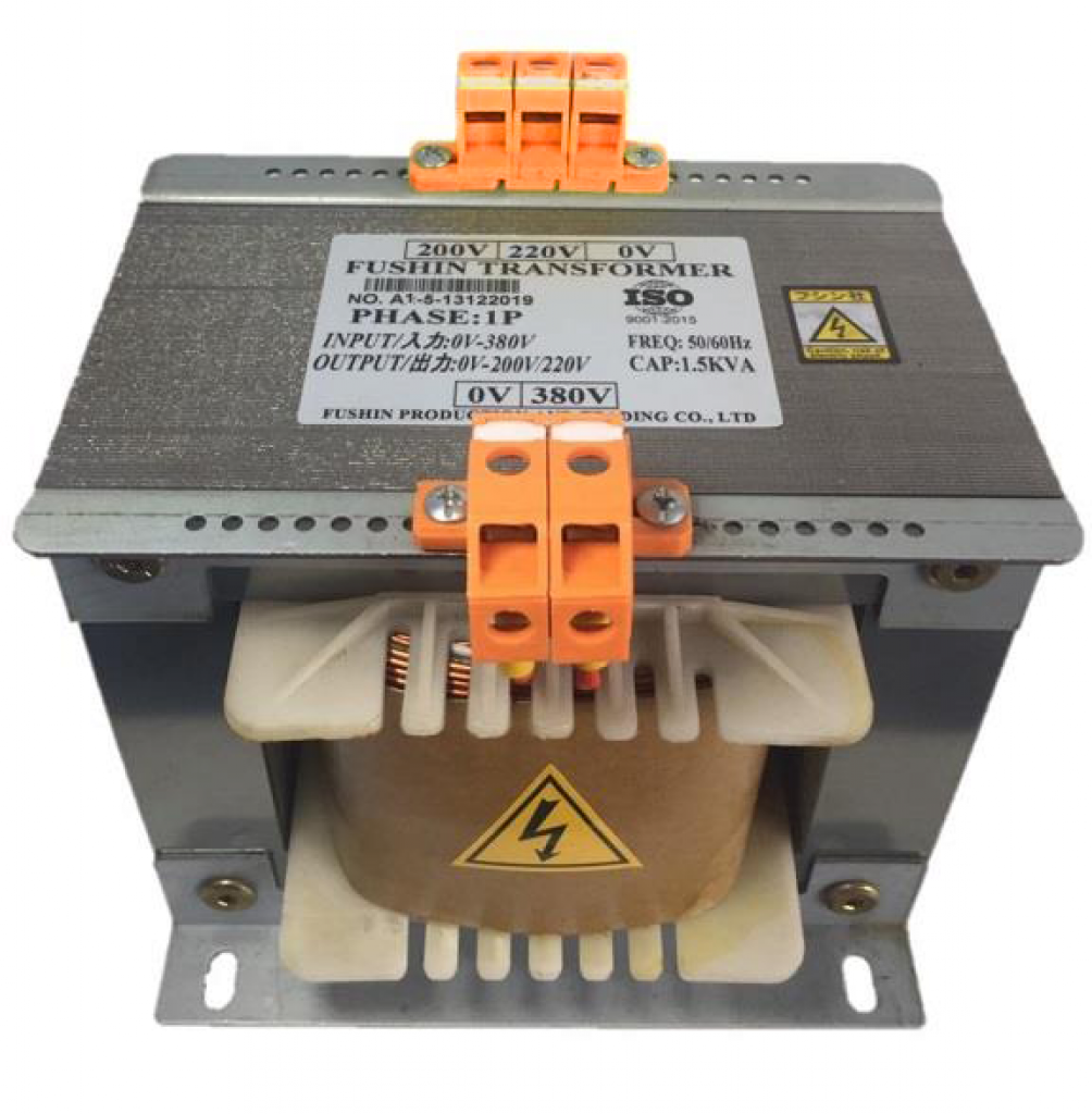 Biến áp 1P - 1.5KVA (380V/200V-220V)