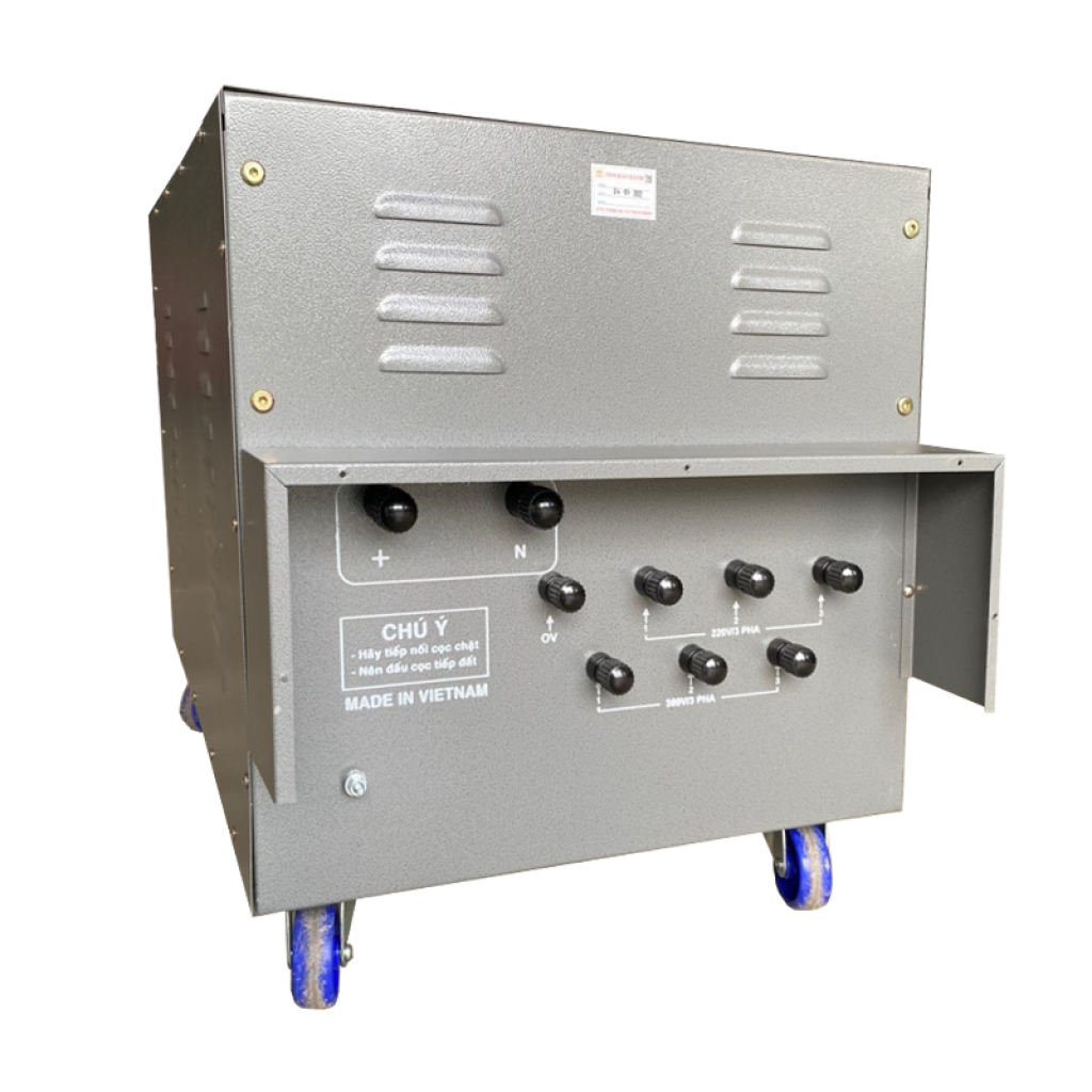 Biến áp 1 pha ra 3 pha 380V-220V 10HP Fushin