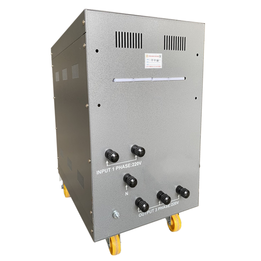 Biến áp 1 pha ra 3 pha 220V 1HP Fushin