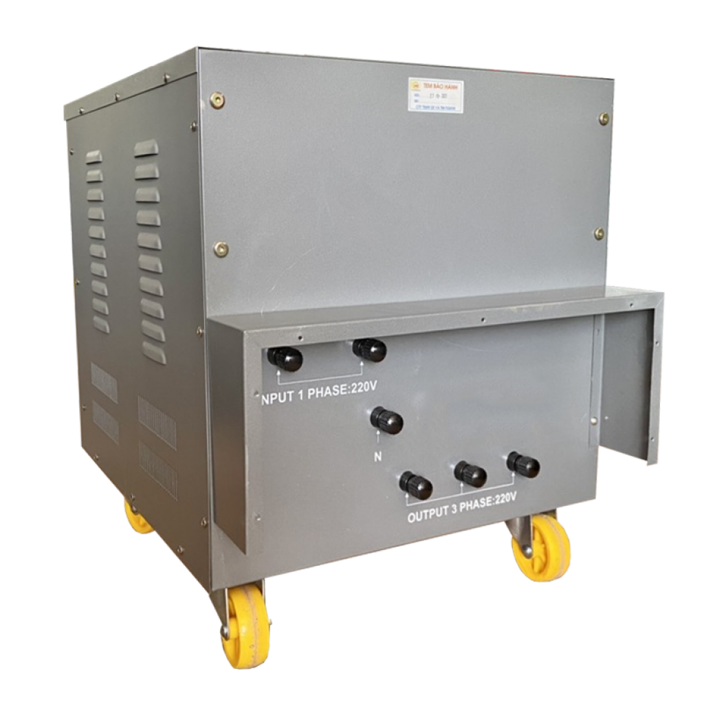 Biến áp 1 pha ra 3 pha 220V 5HP Fushin