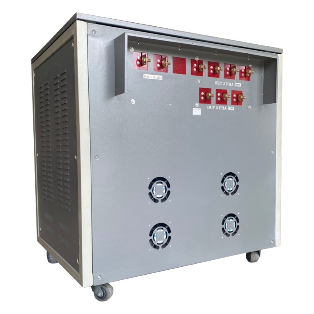 BIẾN ÁP 1PHA 220V RA 3PHA 220V/380V - 100HP(380V)
