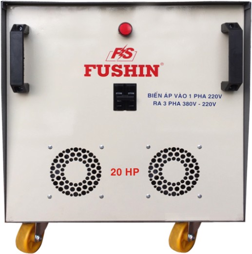 MÁY BIẾN ÁP 1 PHA RA 3 PHA  FUSHIN