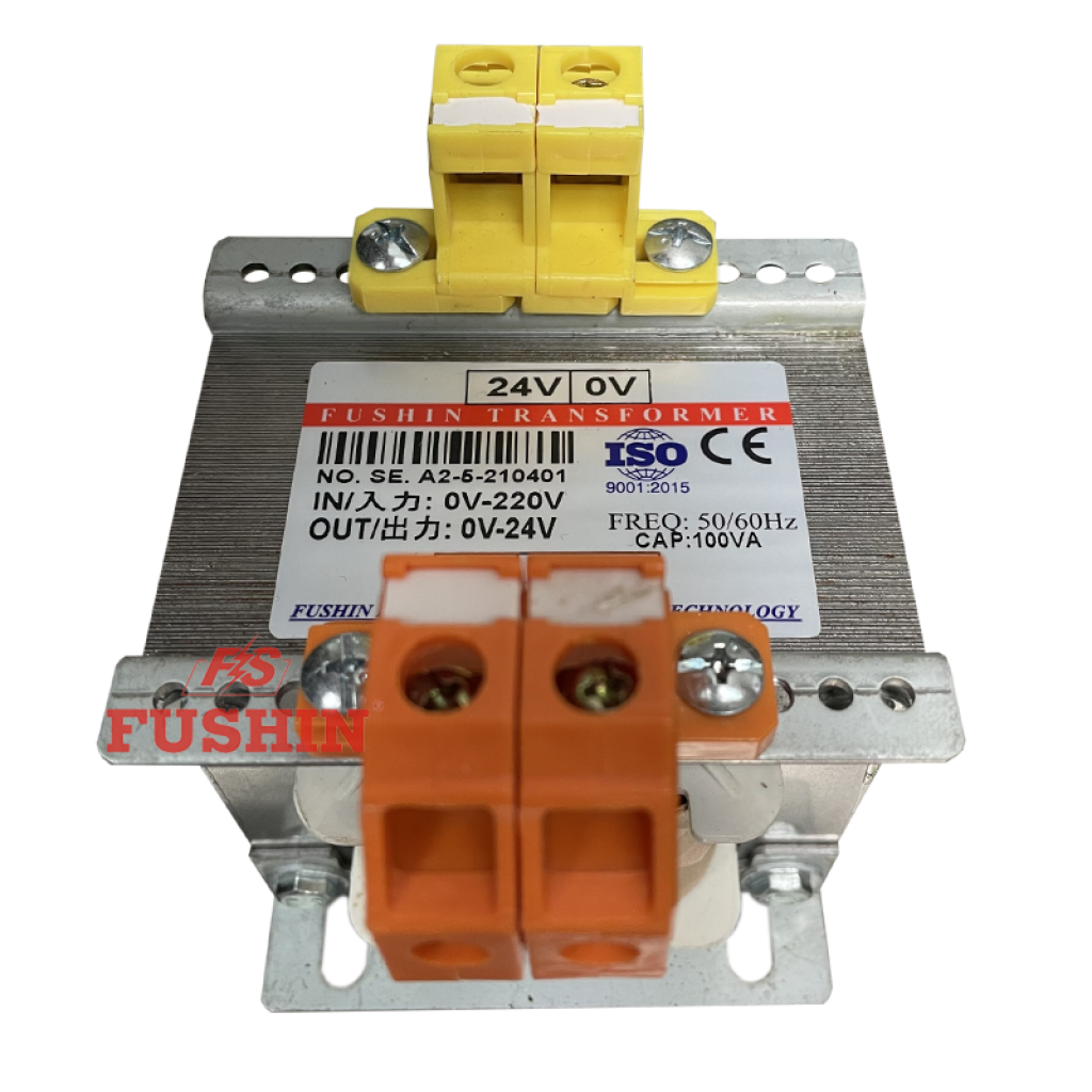 Biến áp cách ly 220V ra 24V - 100VA