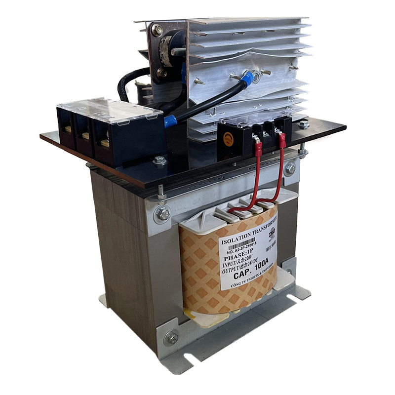 Biến áp đổi nguồn 220V ra 24VDC - 100A