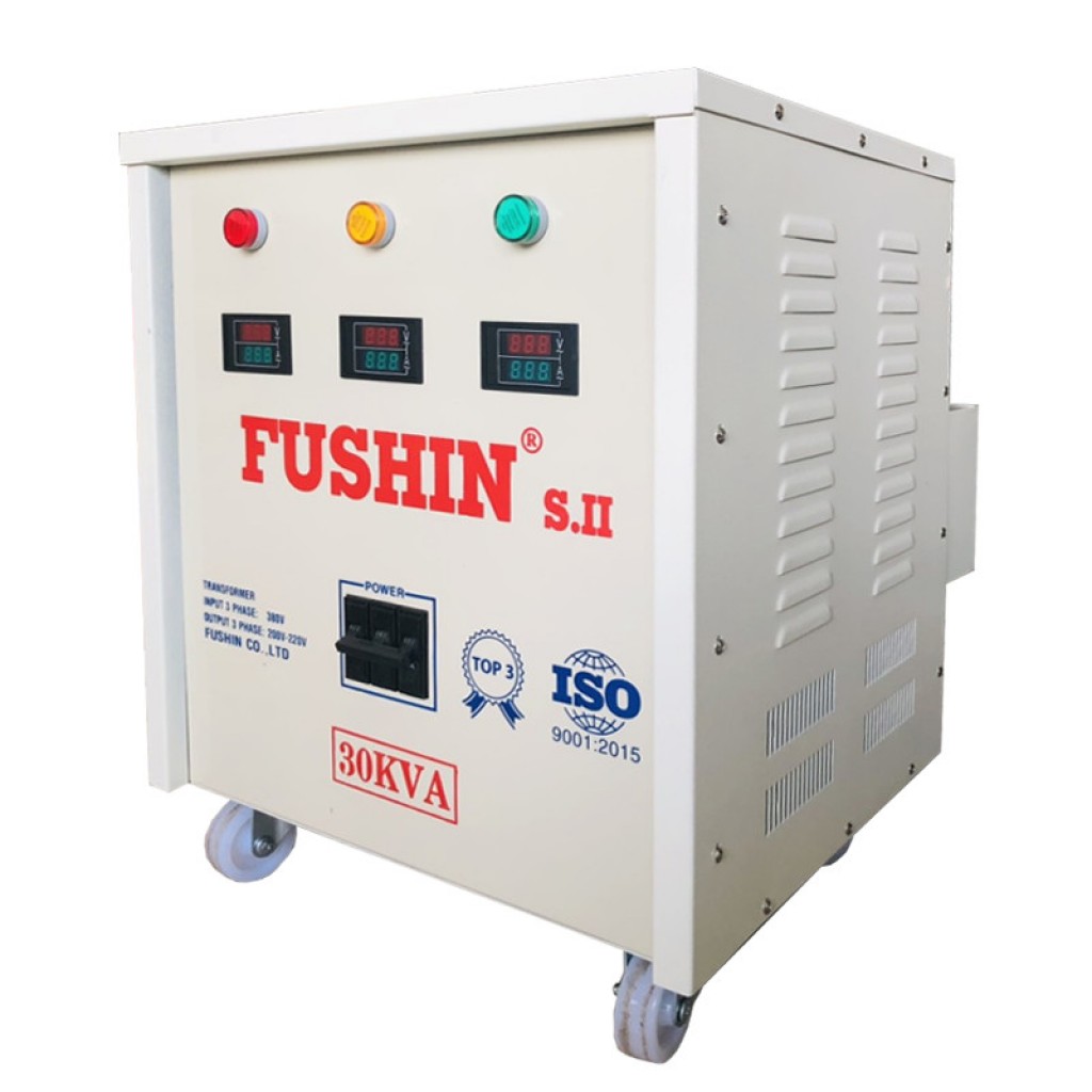 Biến áp tự ngẫu 3pha vào 380v ra 220v - 30KVA (S.II)