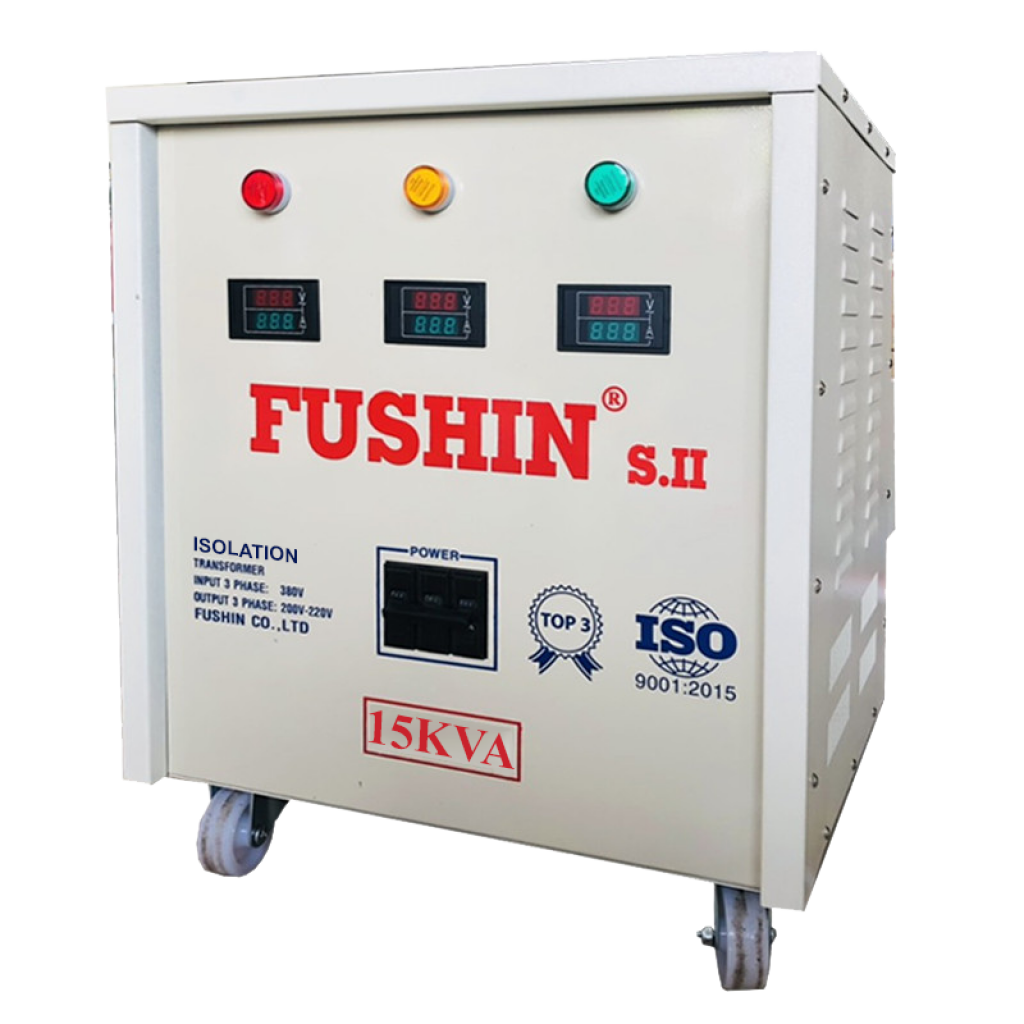 Biến áp cách ly 3pha - 15KVA (S.II) - Thông dụng