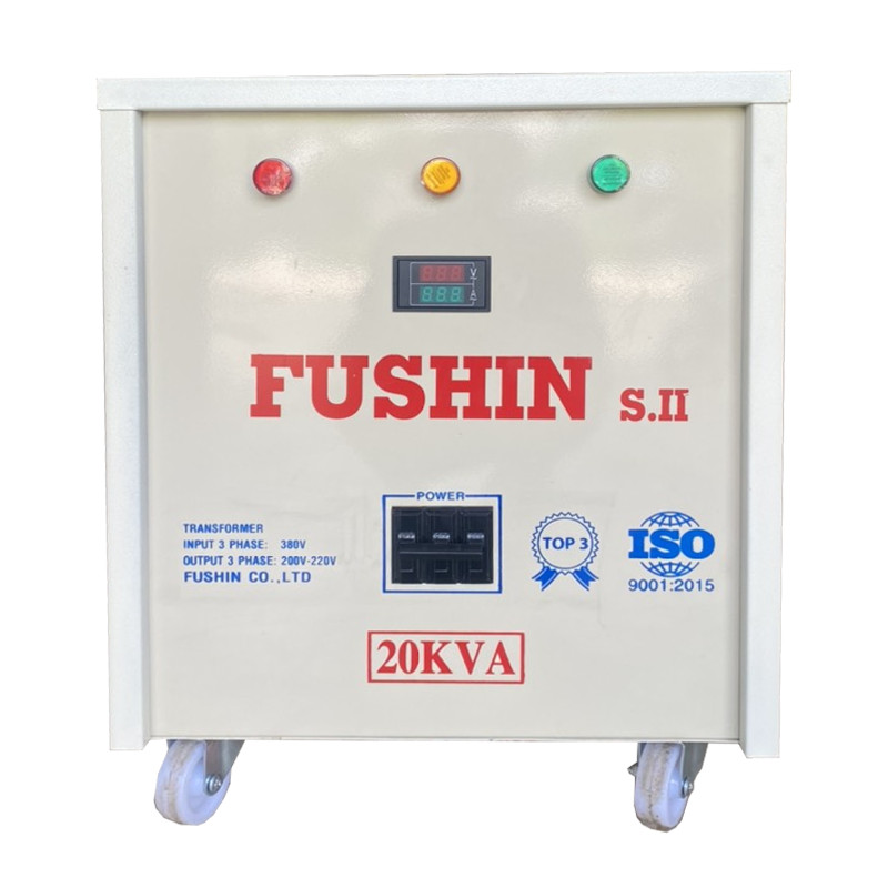 Biến áp tự ngẫu 3pha vào 380v ra 220v - 20KVA (S.II)
