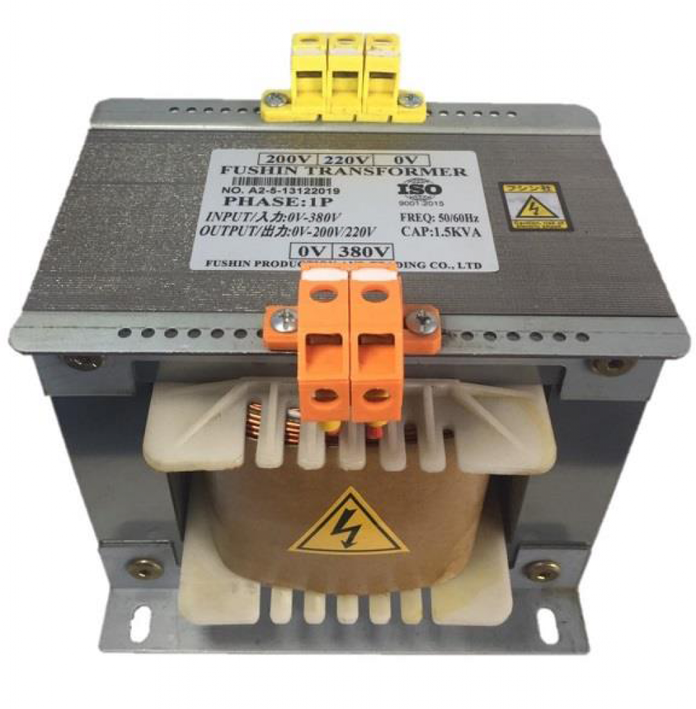 Biến áp 1P - 1.5KVA (380V/200V-220V)