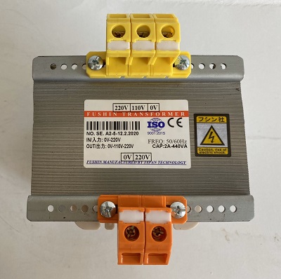 Biến áp cách ly vào 220V ra 220V 110V - 2A (440VA)