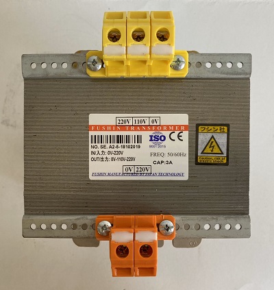 Biến áp cách ly vào 220V ra 220V 110V - 3A(660VA)