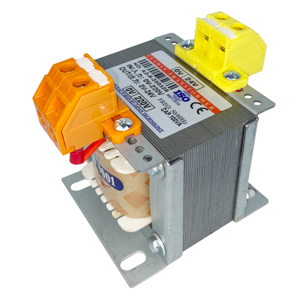 Biến áp cách ly 1 pha 220V/24V 720VA