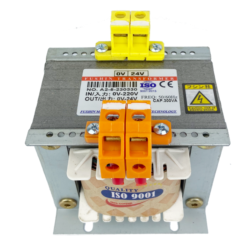 Biến áp cách ly 220V ra 24V - 300VA
