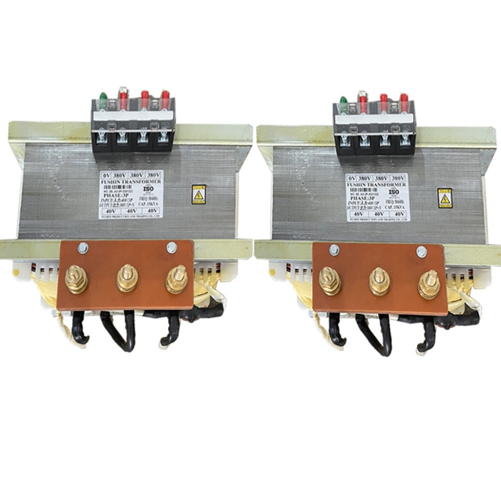 Biến áp trần cách ly 3pha vào 40V ra 380V - 15KVA