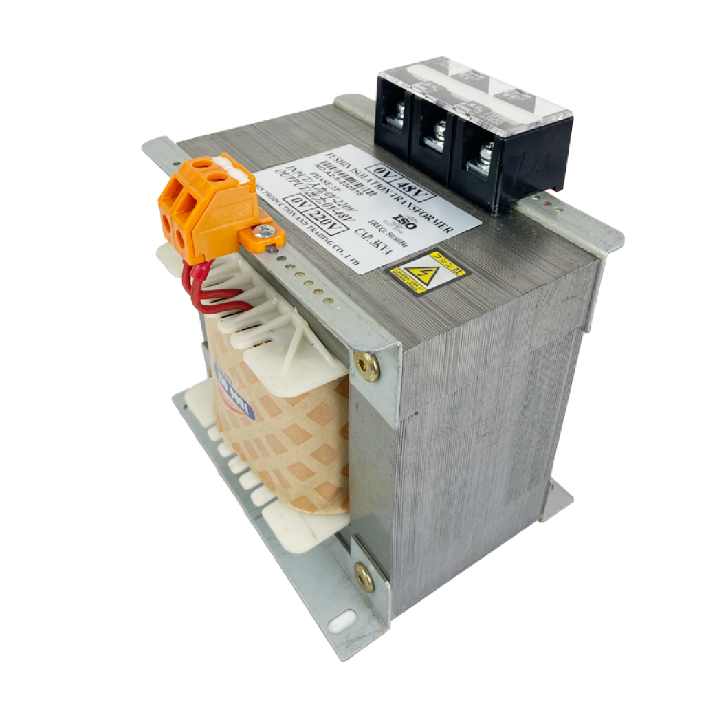 Biến áp cách ly vào 220V ra 48V 3KVA Fushin