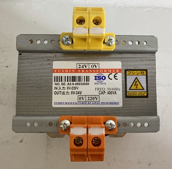 Biến áp cách ly vào 220V ra 24V - 400VA