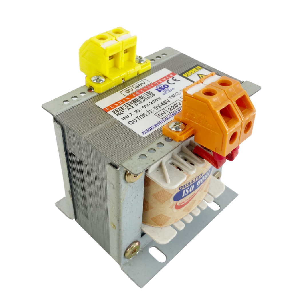 Biến áp cách ly vào 220V ra 48V 250VA Fushin