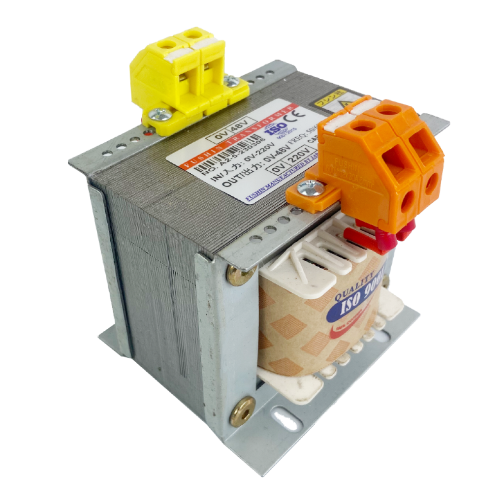 Biến áp cách ly vào 220V ra 48V 350VA Fushin