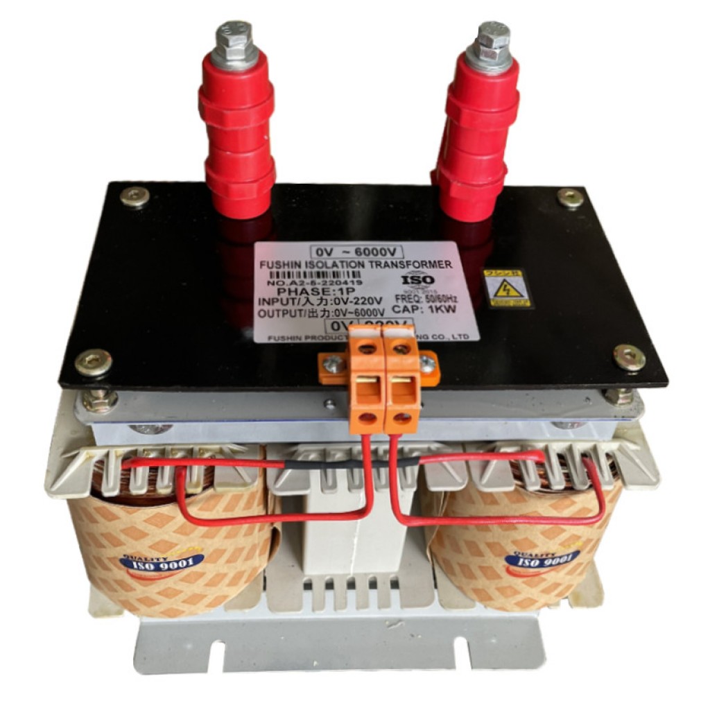 Biến áp cách ly vào 0V ra 6000V - 1KW