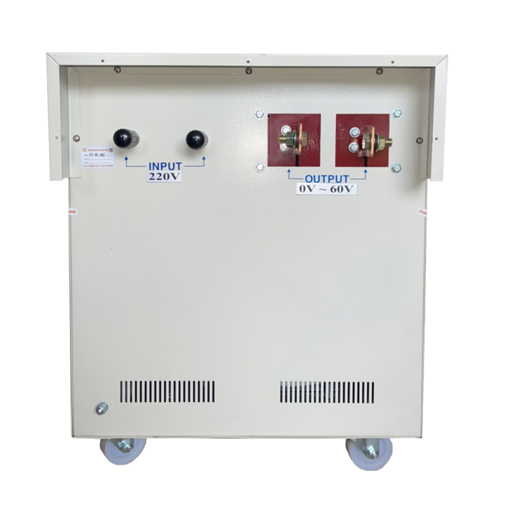 Biến áp cắt xốp vào 220V ra 60A - 180A Fushin