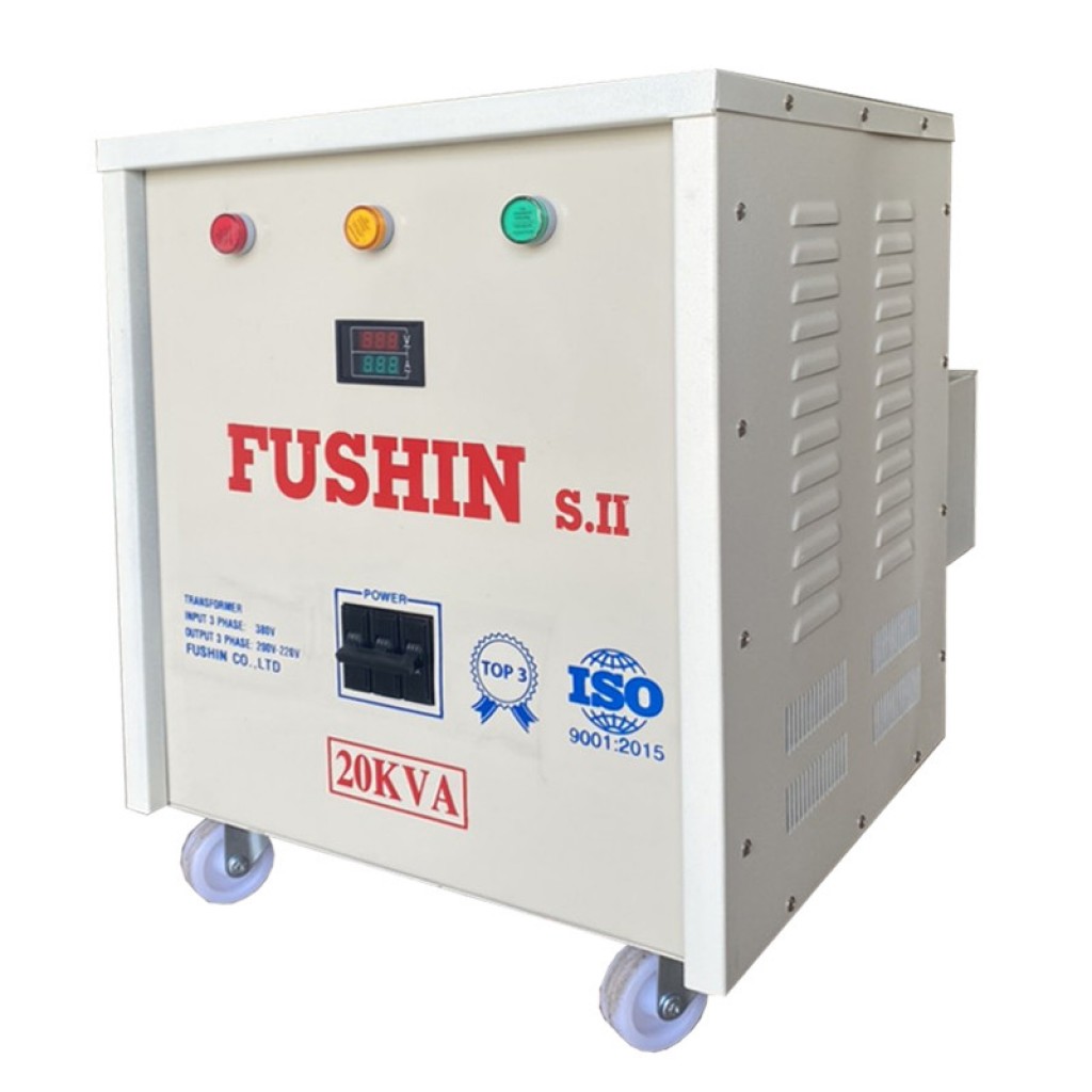 Biến áp tự ngẫu 3pha vào 380v ra 220v - 20KVA (S.II)