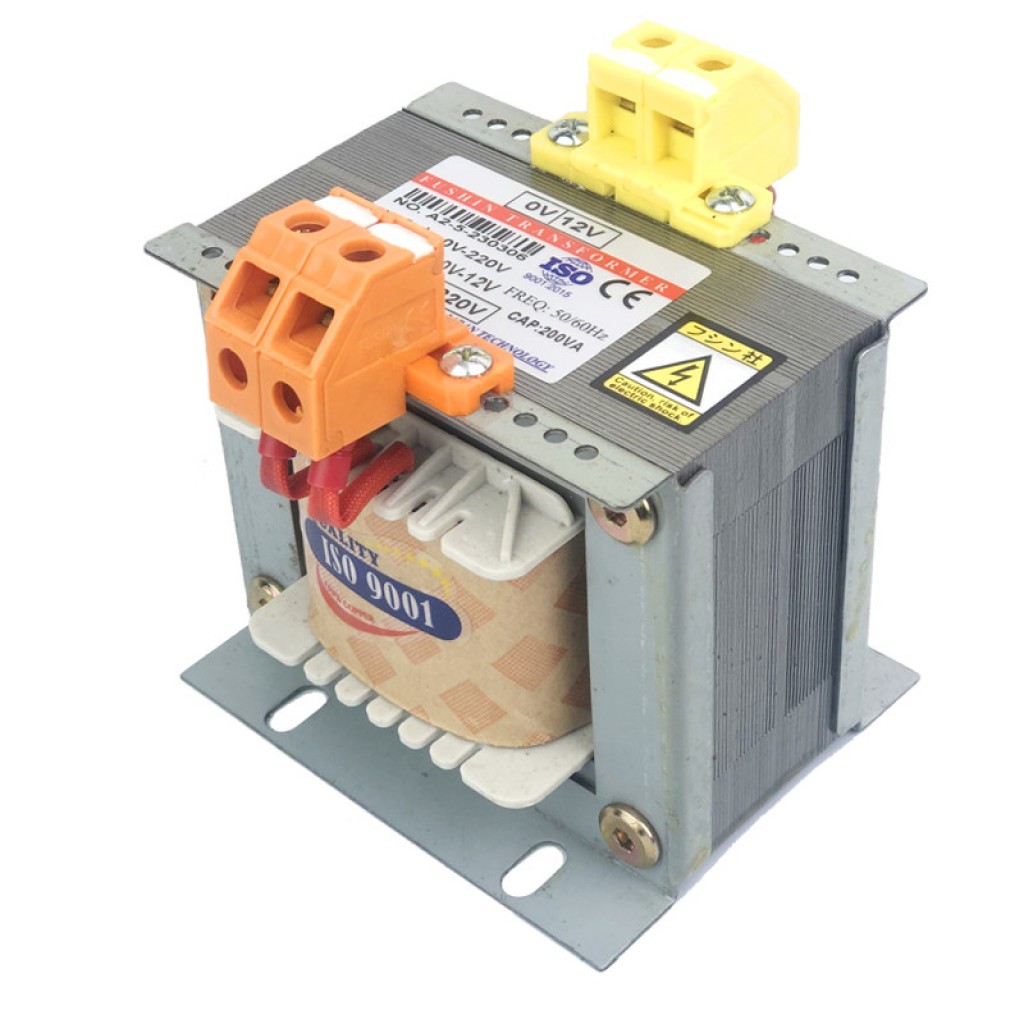 Biến áp cách ly 220V/12V - 200VA(17A)
