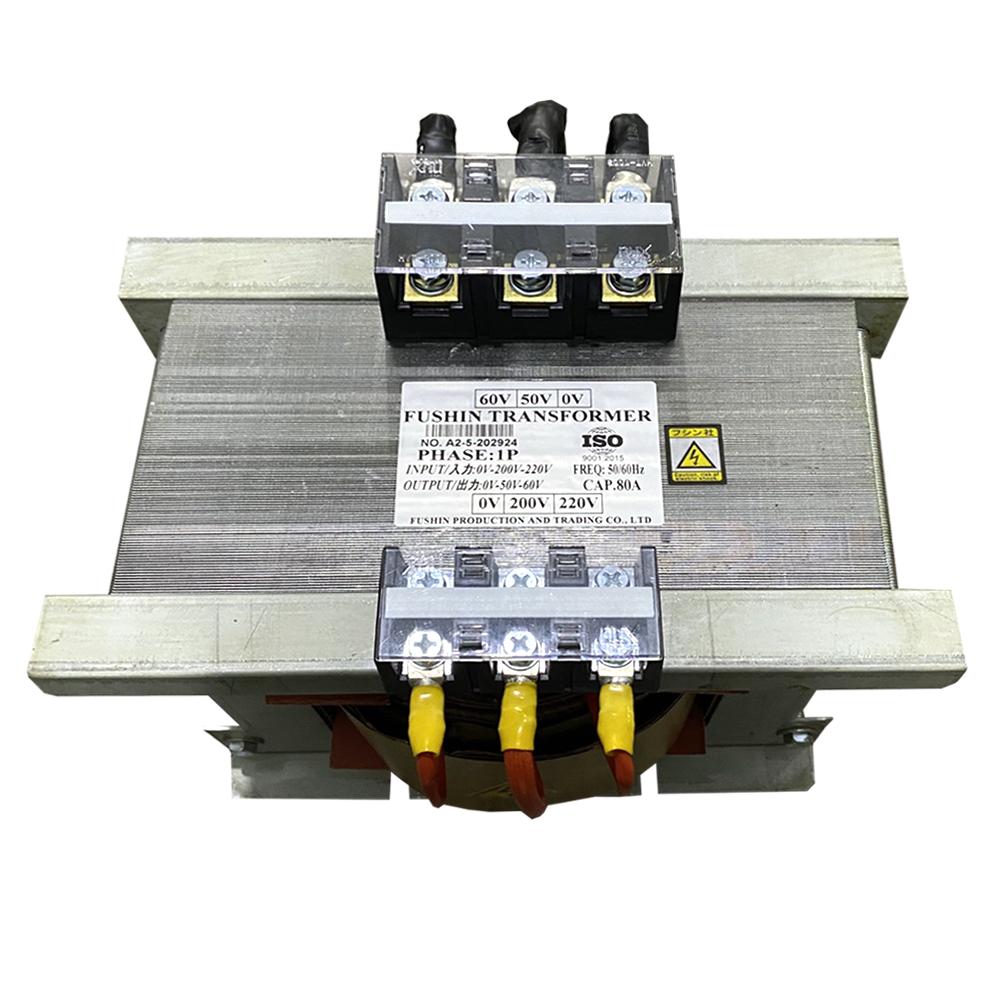 Biến áp cách ly vào 200V/220V ra 50V/60V - 80A