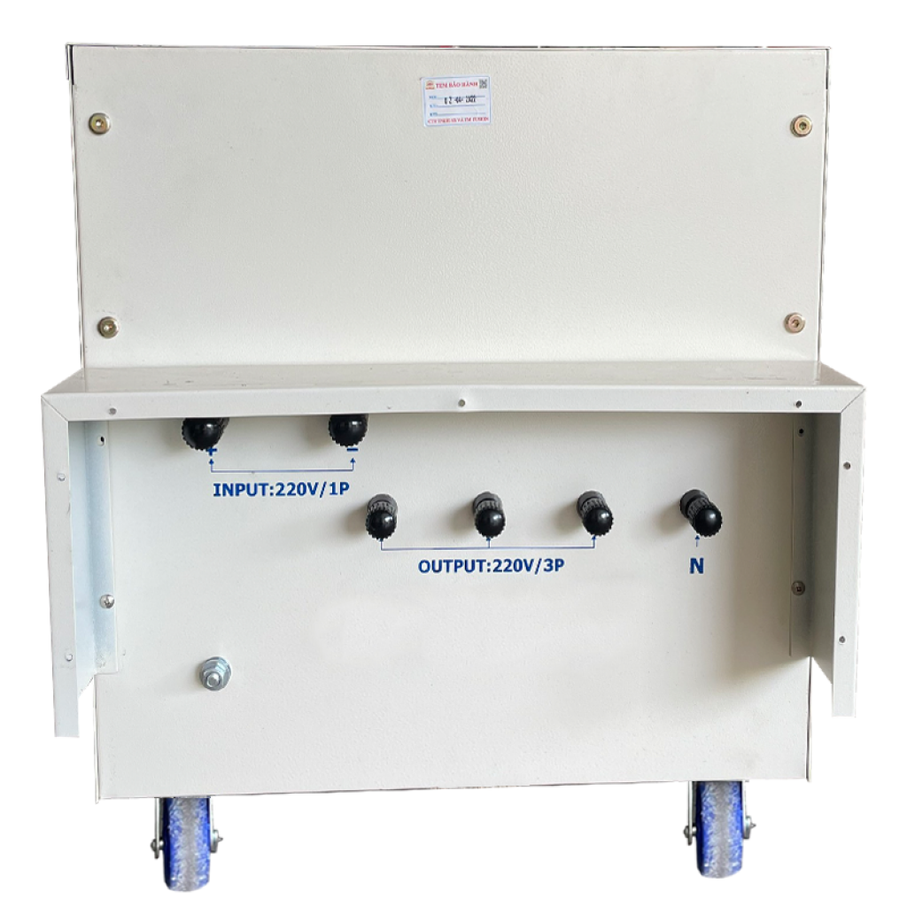 Biến áp 1 pha ra 3 pha 220V 15HP Fushin