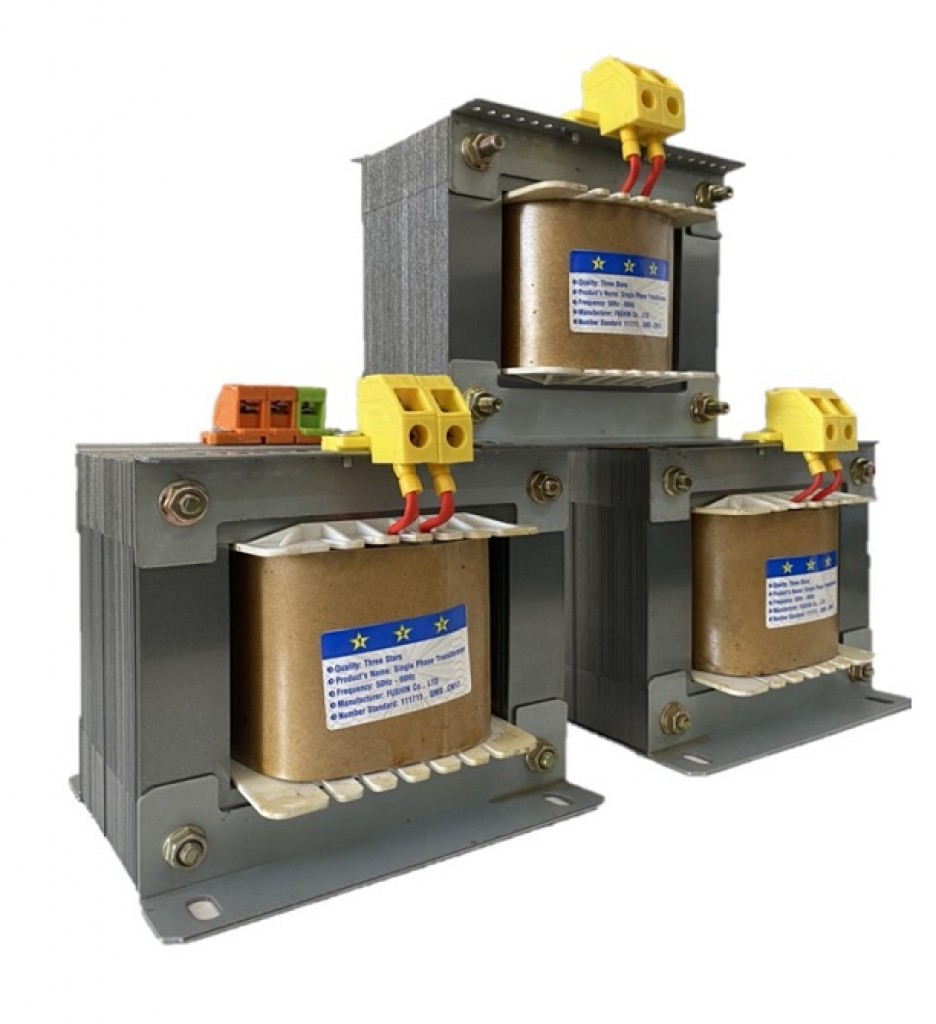 Biến áp cách ly 380V ra 220V - 1.1KVA