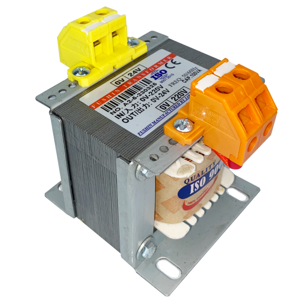 Biến áp cách ly 1 pha 220V/24V 720VA