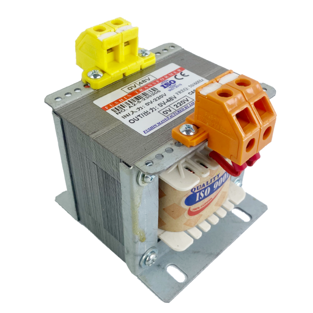Biến áp cách ly vào 220V ra 48V 200VA Fushin