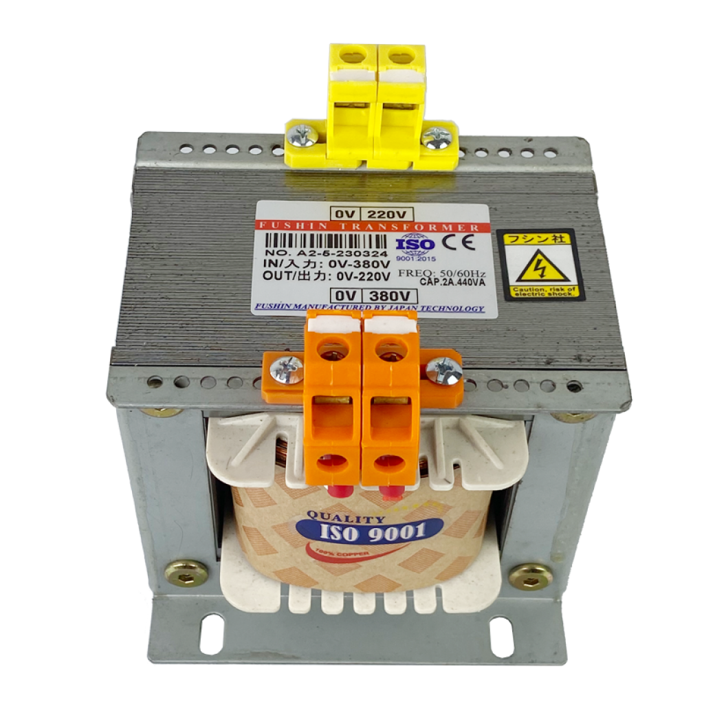Biến áp cách ly 380V/220V - 440VA (2A)