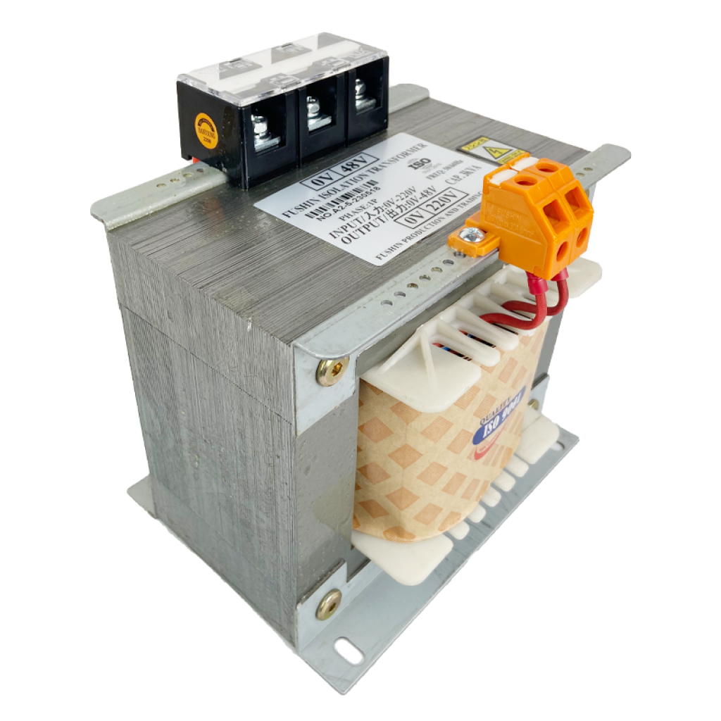 Biến áp cách ly vào 220V ra 48V 3KVA Fushin