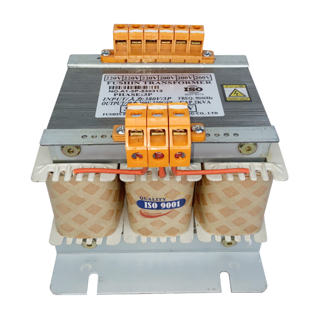Biến áp tự ngẫu 3Pha 380V/220V - 2KVA - Dây đồng