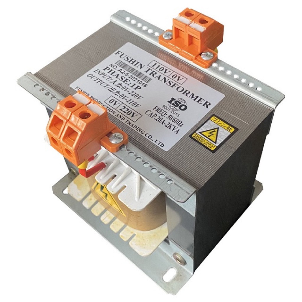 Biến áp tự ngẫu vào 220V ra 110V -20A(2KVA)