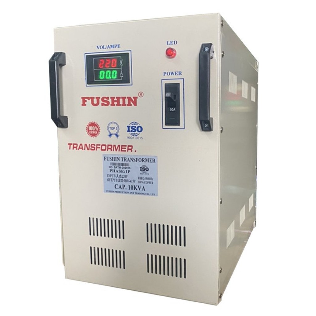 Biến áp thang máy 1pha -10KVA 220v/400v/415v