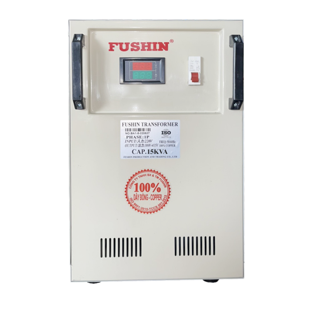 Biến áp thang máy 1pha -15KVA 220v/400v/415v