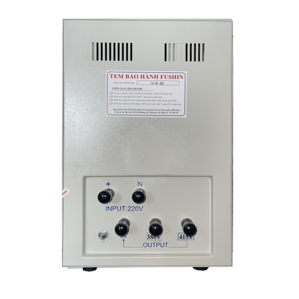 Biến áp thang máy 1pha -15KVA 220v/400v/415v