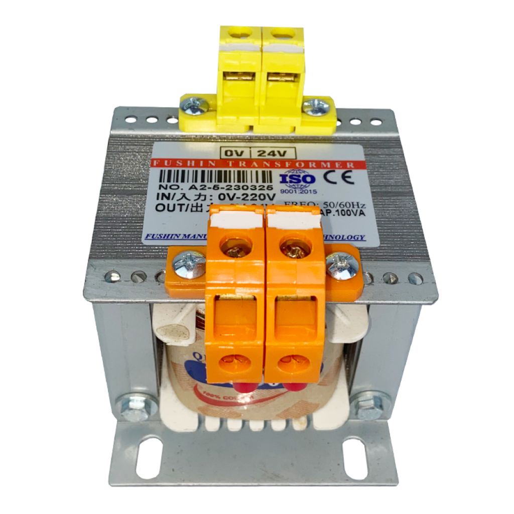 Biến áp cách ly 220V ra 24V - 100VA