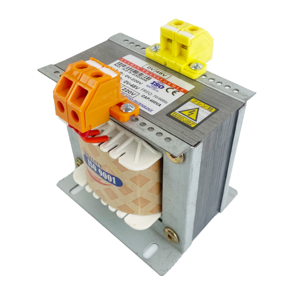 Biến áp cách ly vào 220V ra 48V 400VA Fushin