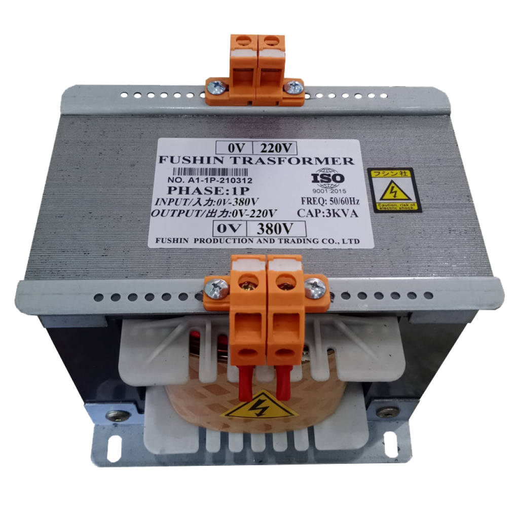 Biến áp 1P - 3.3KVA (380V/200V-220V)