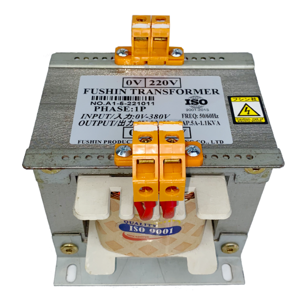 Biến áp tự ngẫu 380v/220v - 1.1KVA (5A)